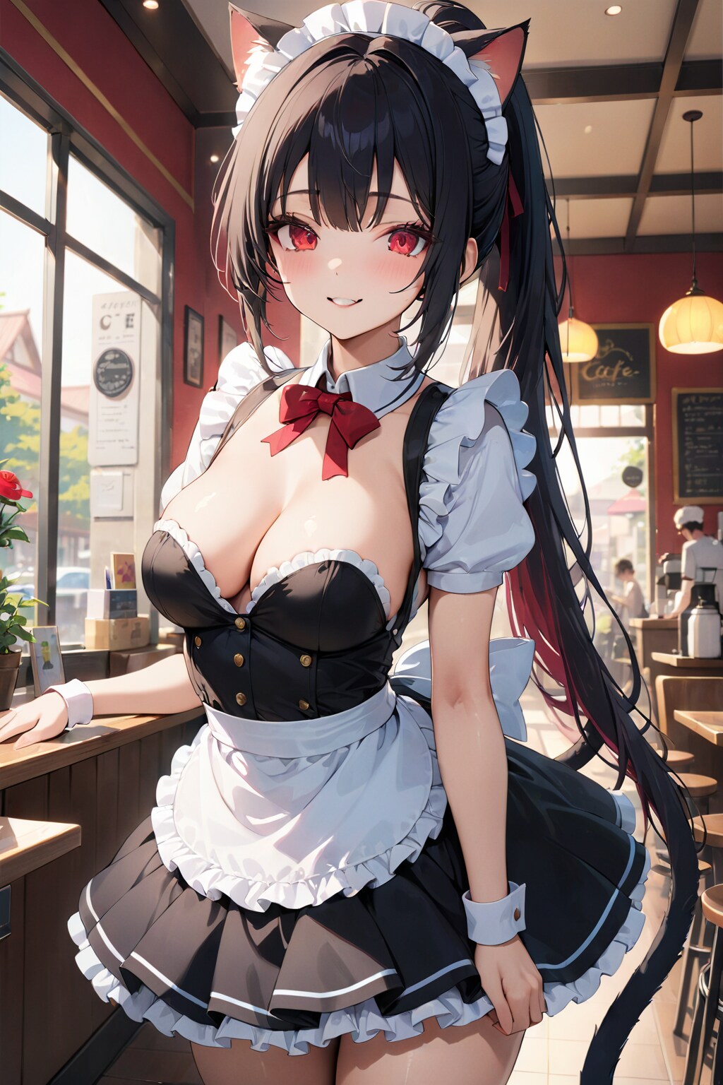黒猫さんのメイドカフェ