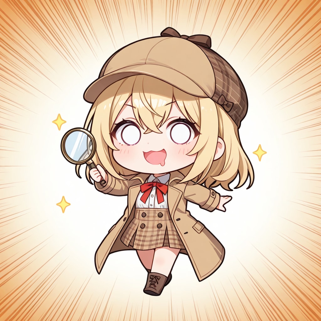 AHO面探偵少女