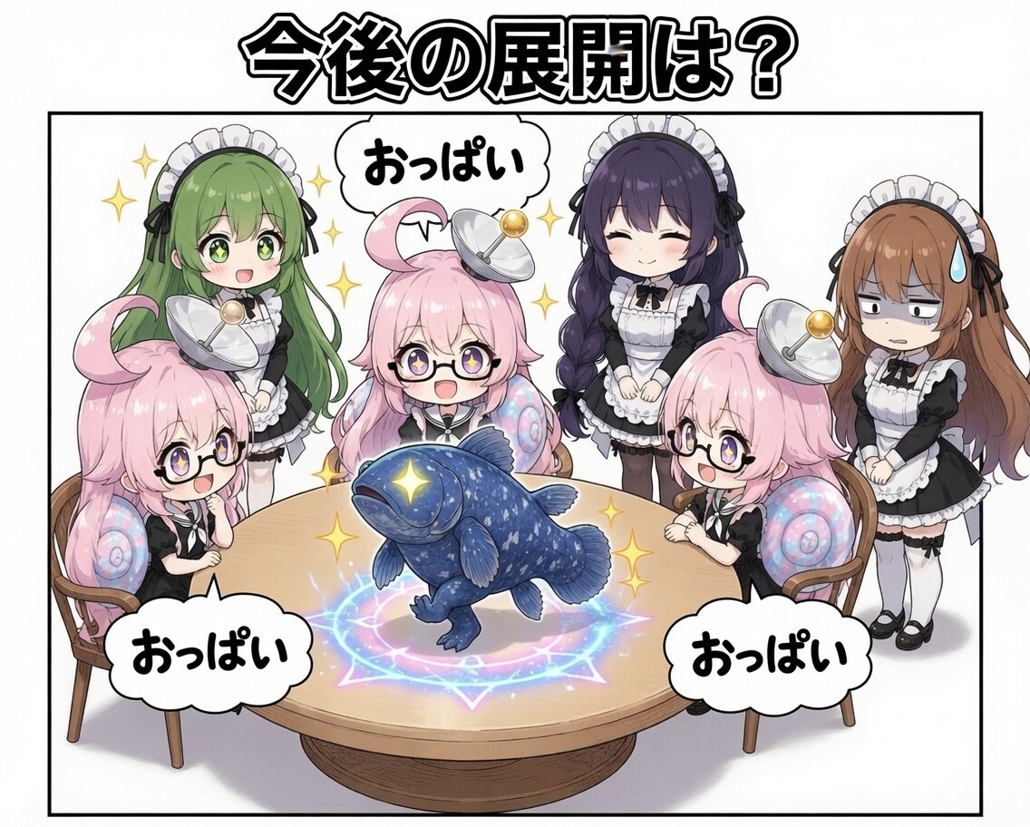 なくわ脳内会議【今後の展開は？】 | の人気AIイラスト・グラビア