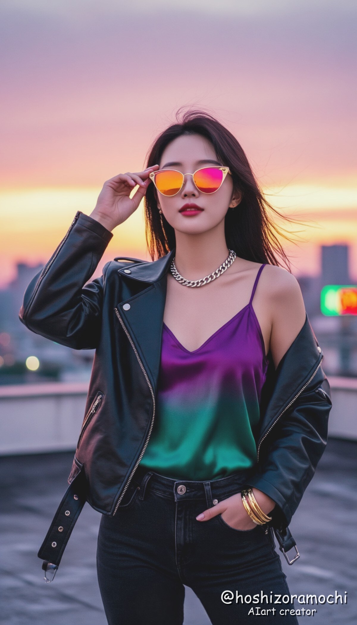 夕焼けのネオン・クイーン - Neon Queen of the Sunset