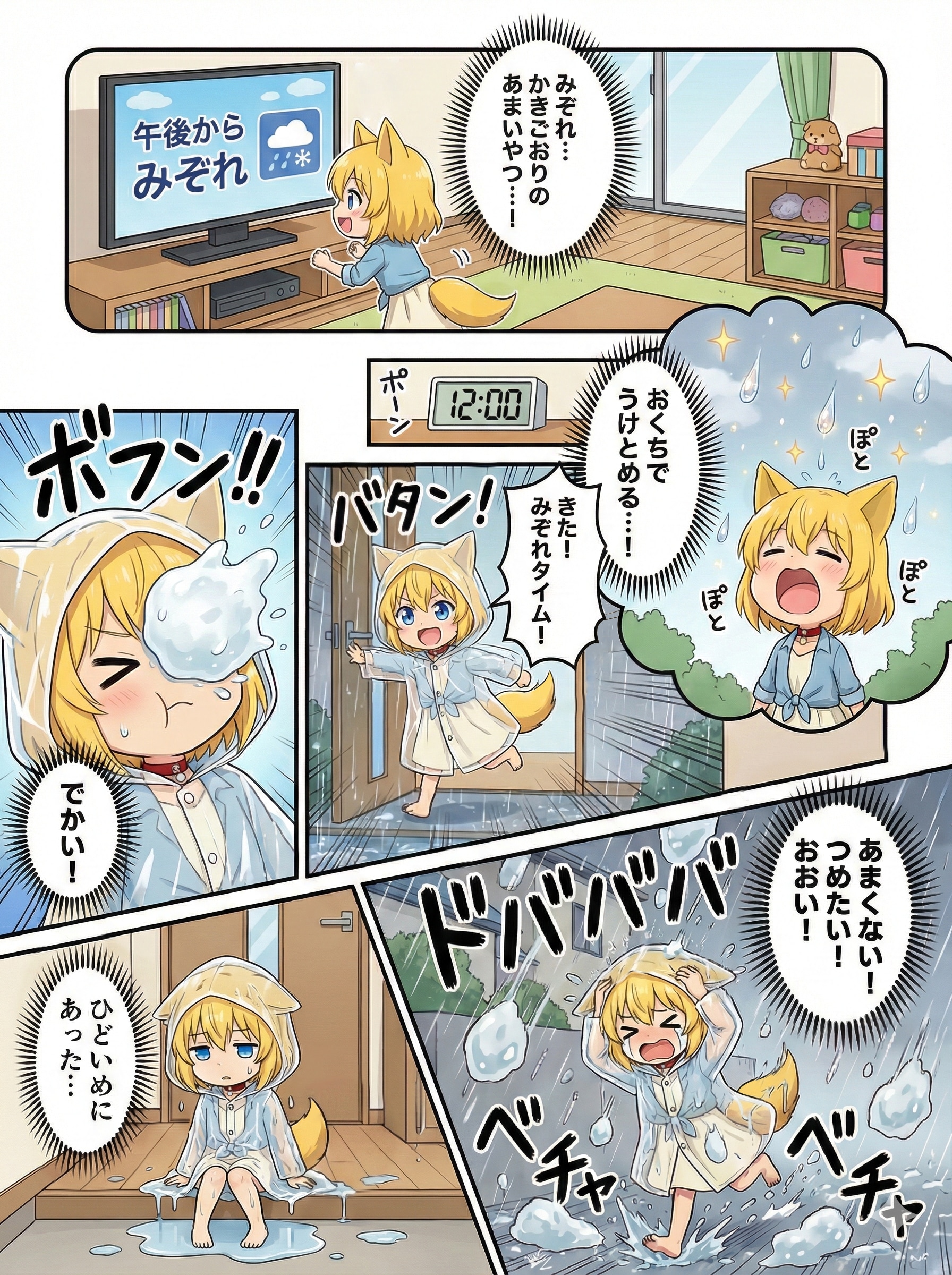 みぞれに裏切られるキツネ | の人気AIイラスト・グラビア