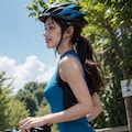 サイクリングなお姉さん 9枚目