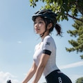 サイクリングなお姉さん 2枚目