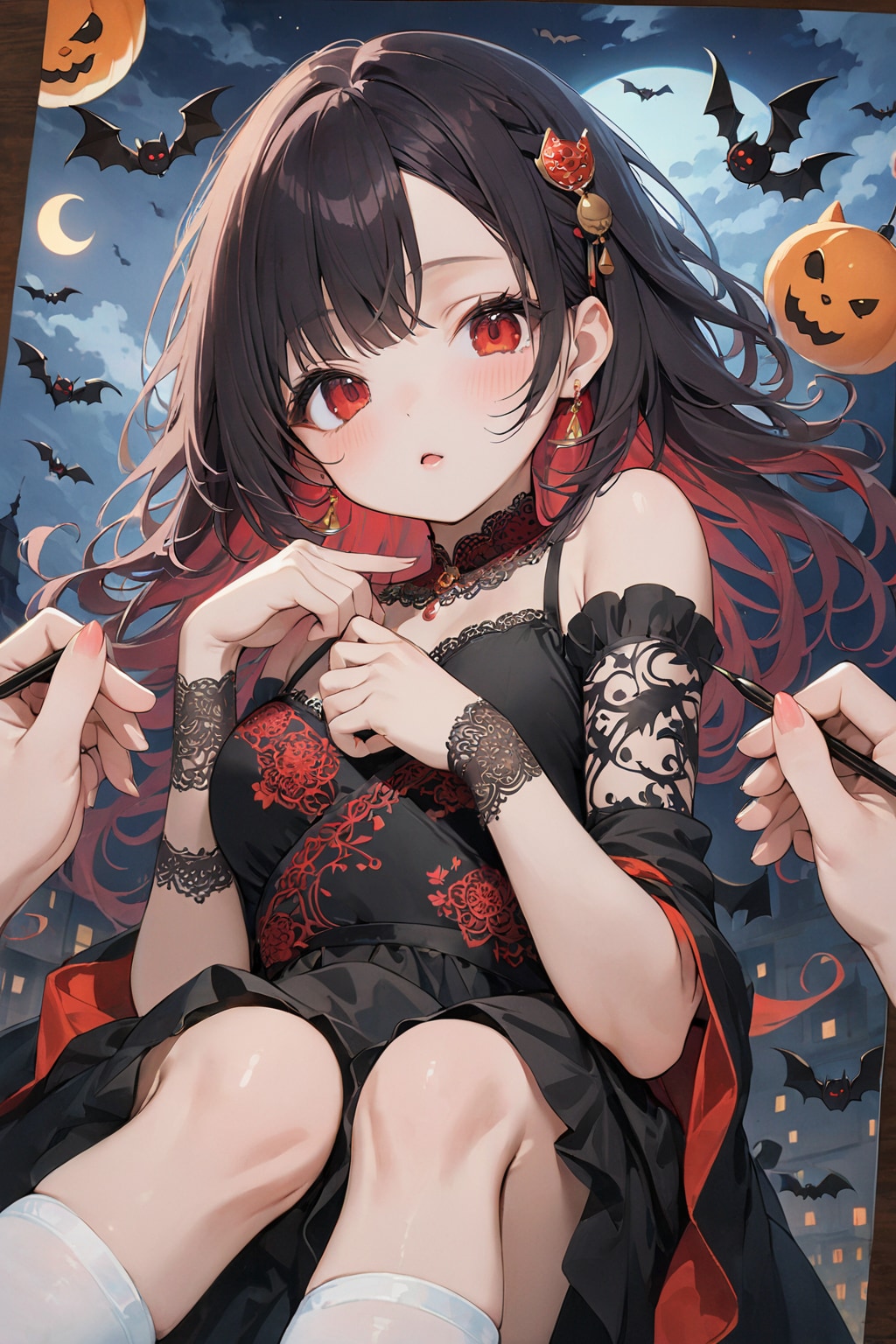 ヴァンパイアイラスト | の人気AIイラスト・グラビア