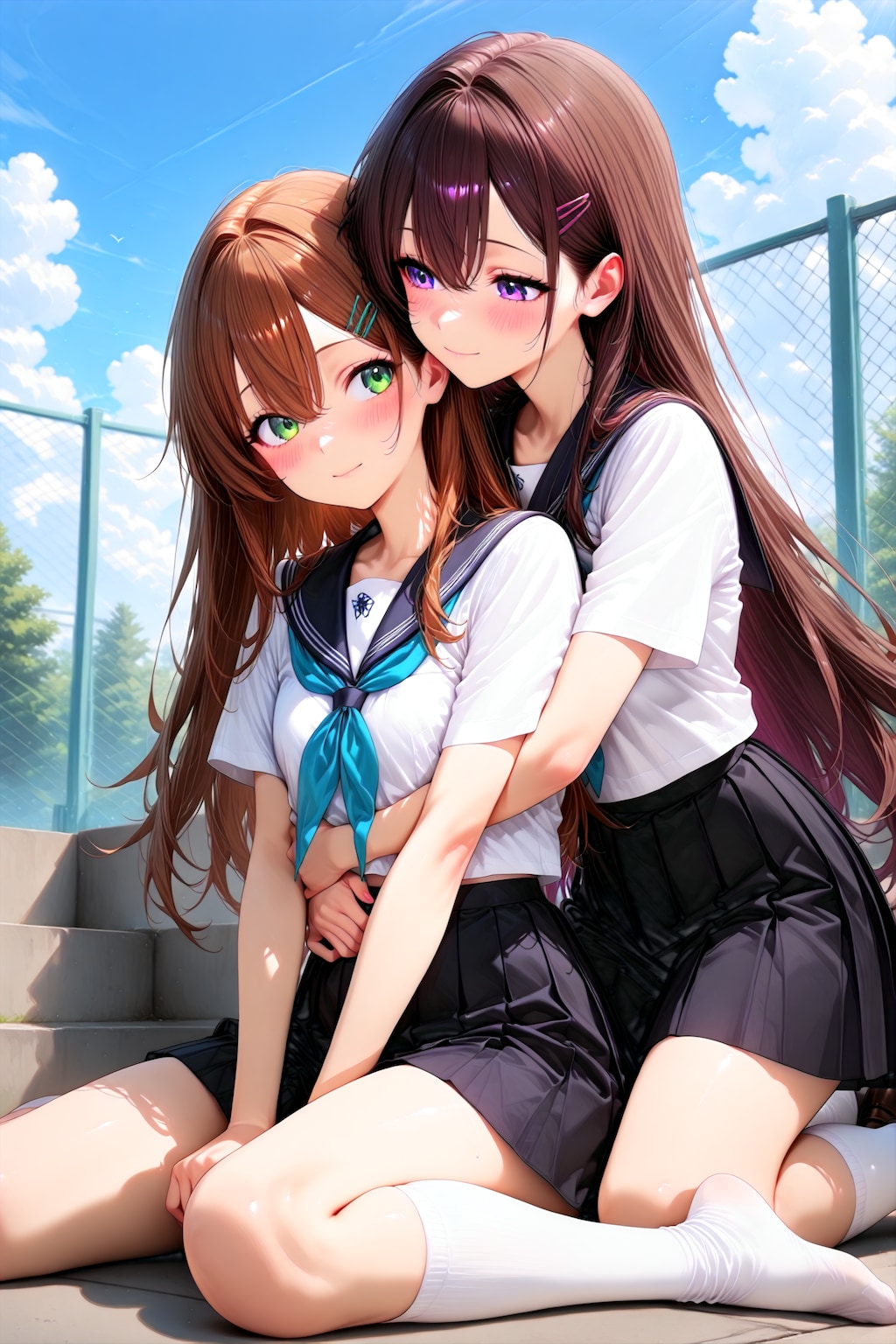 ちょっと、近すぎませんか