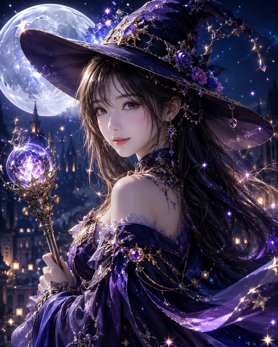 綺麗な魔法使いさんのお姉さん70