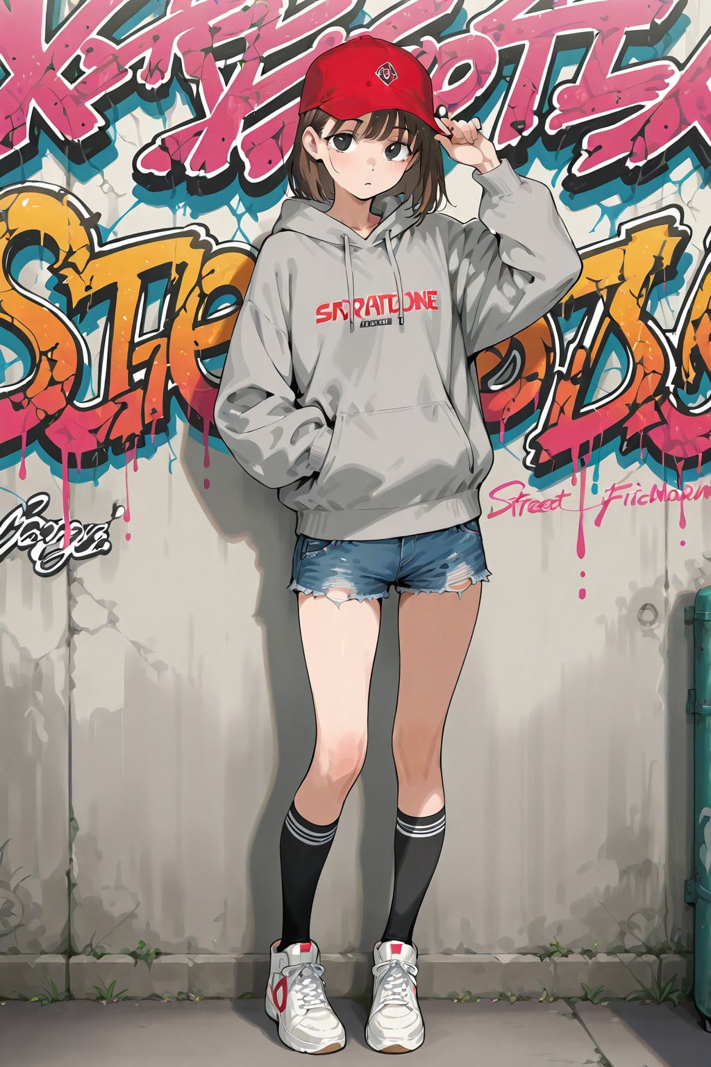 ストリートガーリー | の人気AIイラスト・グラビア