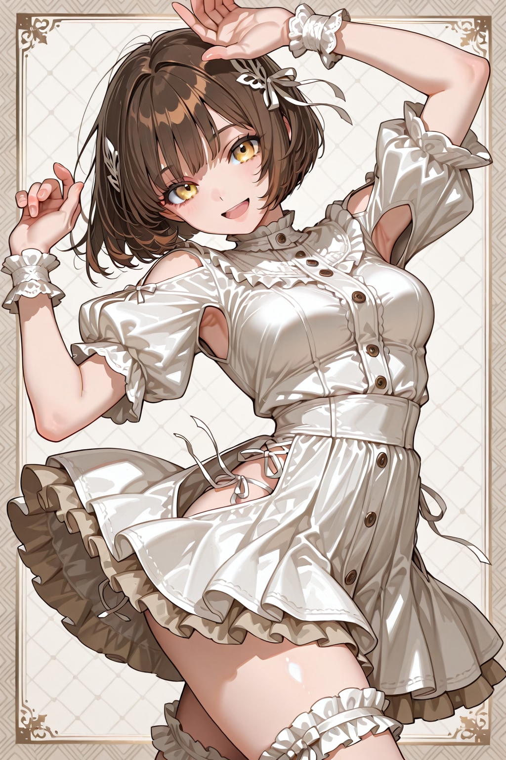 健全かつえっちなドレス。