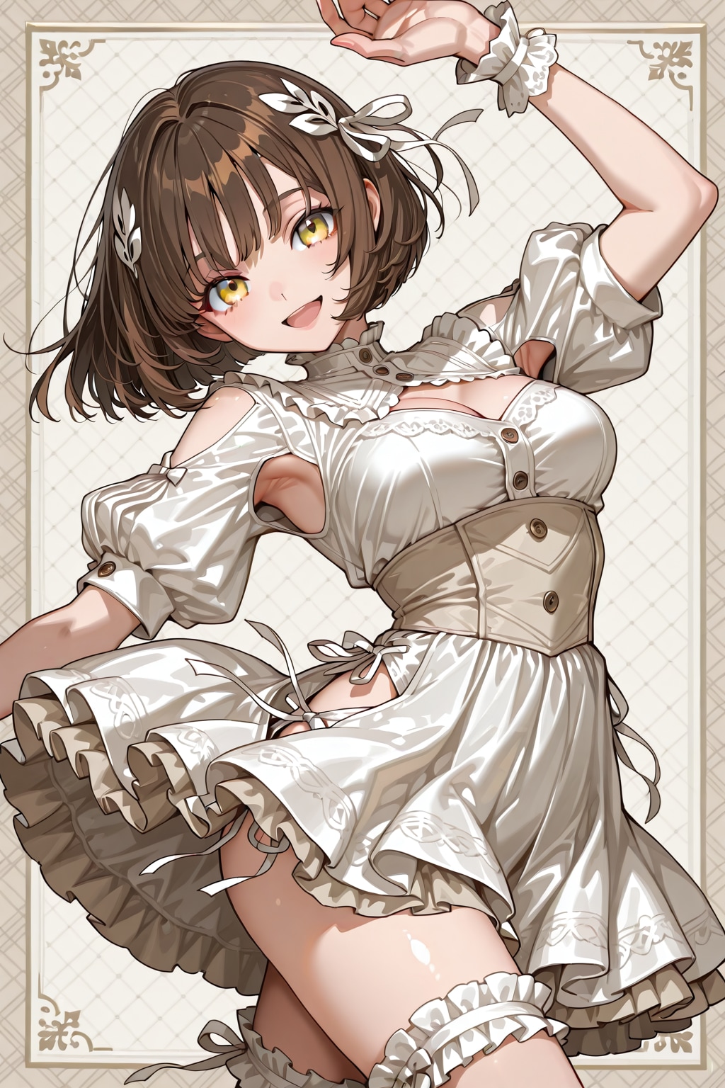 健全かつえっちなドレス。