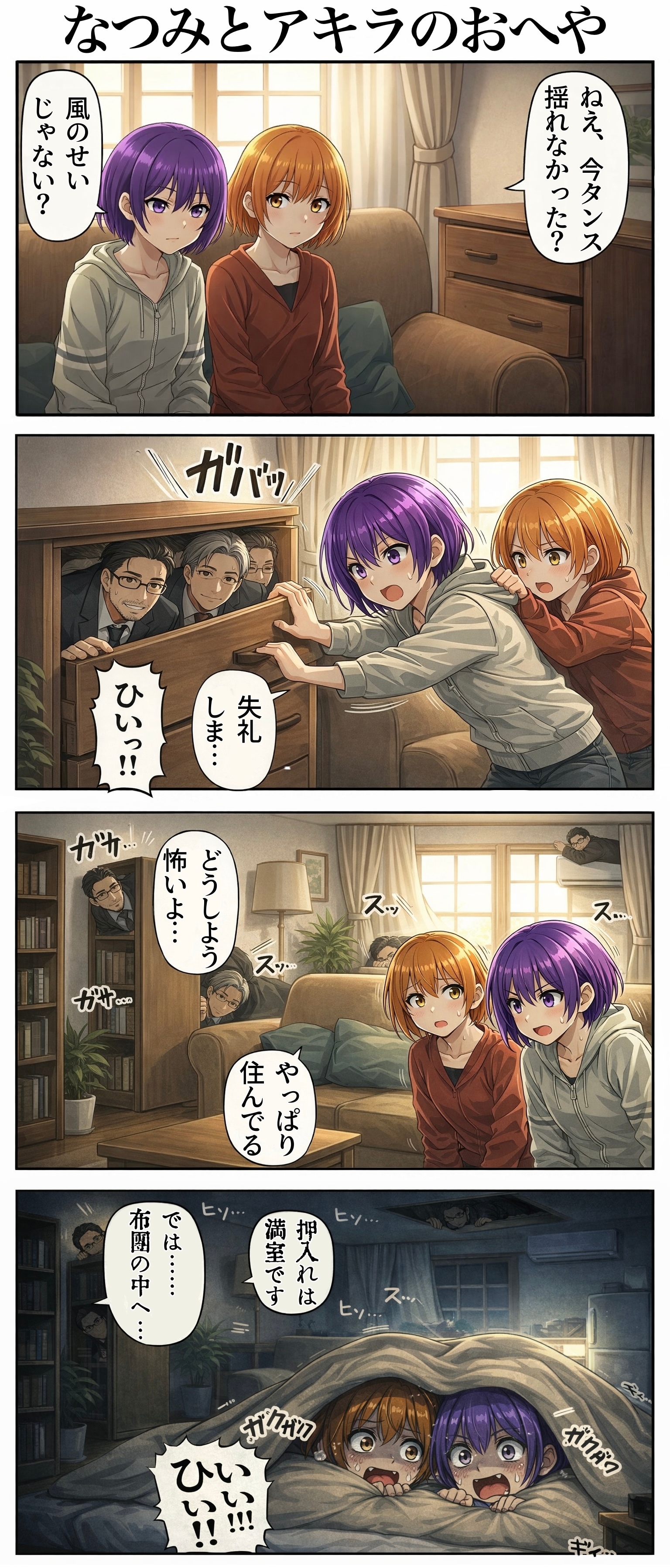 なつみとアキラのおへや | の人気AIイラスト・グラビア