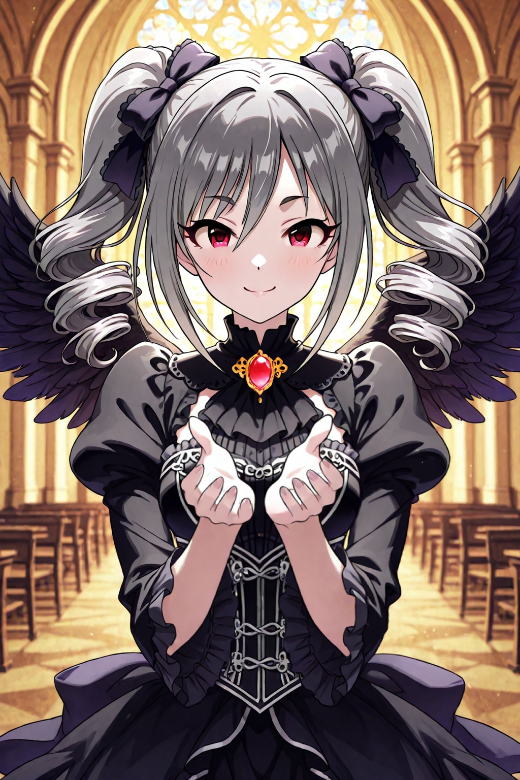 蘭子堕天🪽❤️ | の人気AIイラスト・グラビア