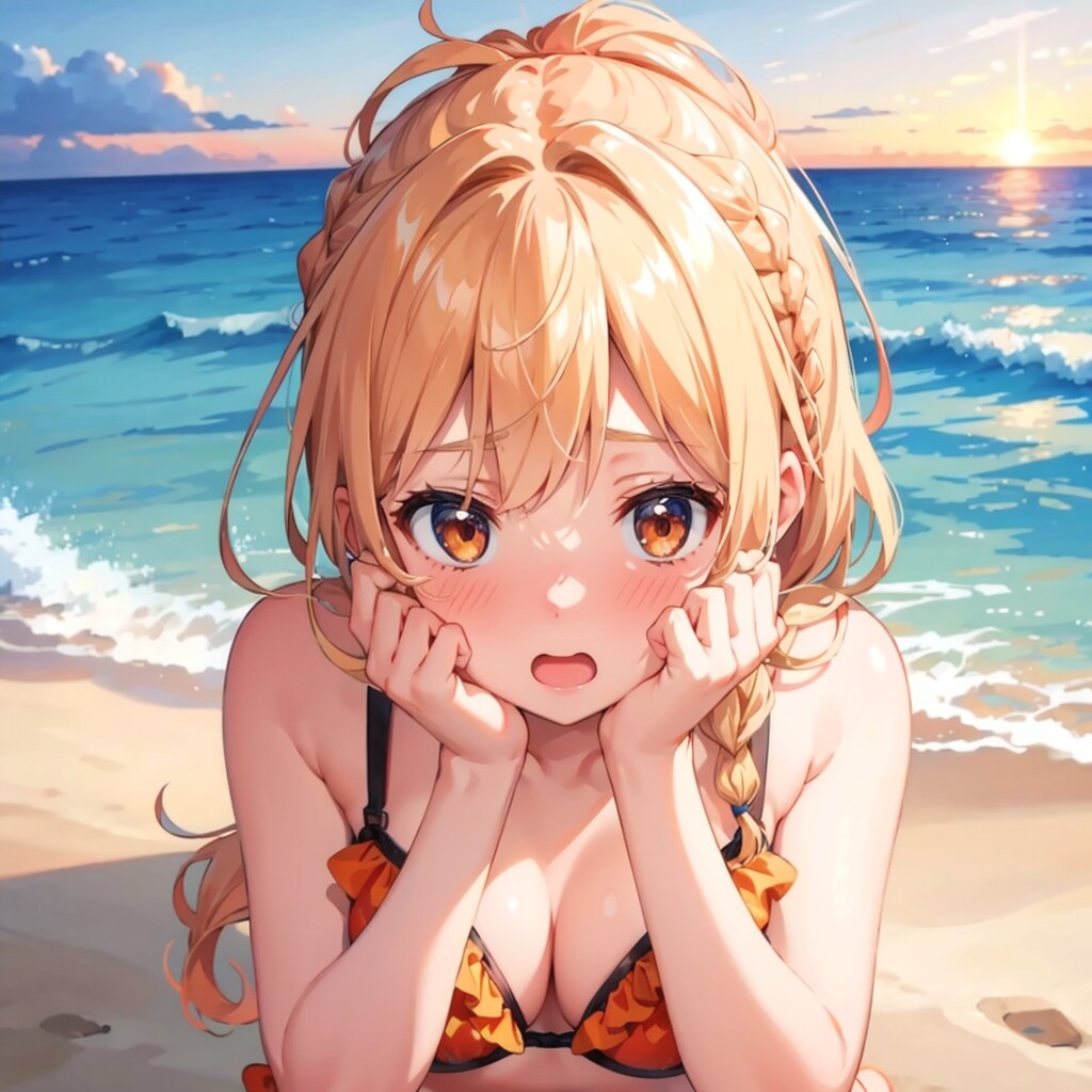 ふと我にかえり、恥ずかしさが込み上げてきたうちのお嬢さま