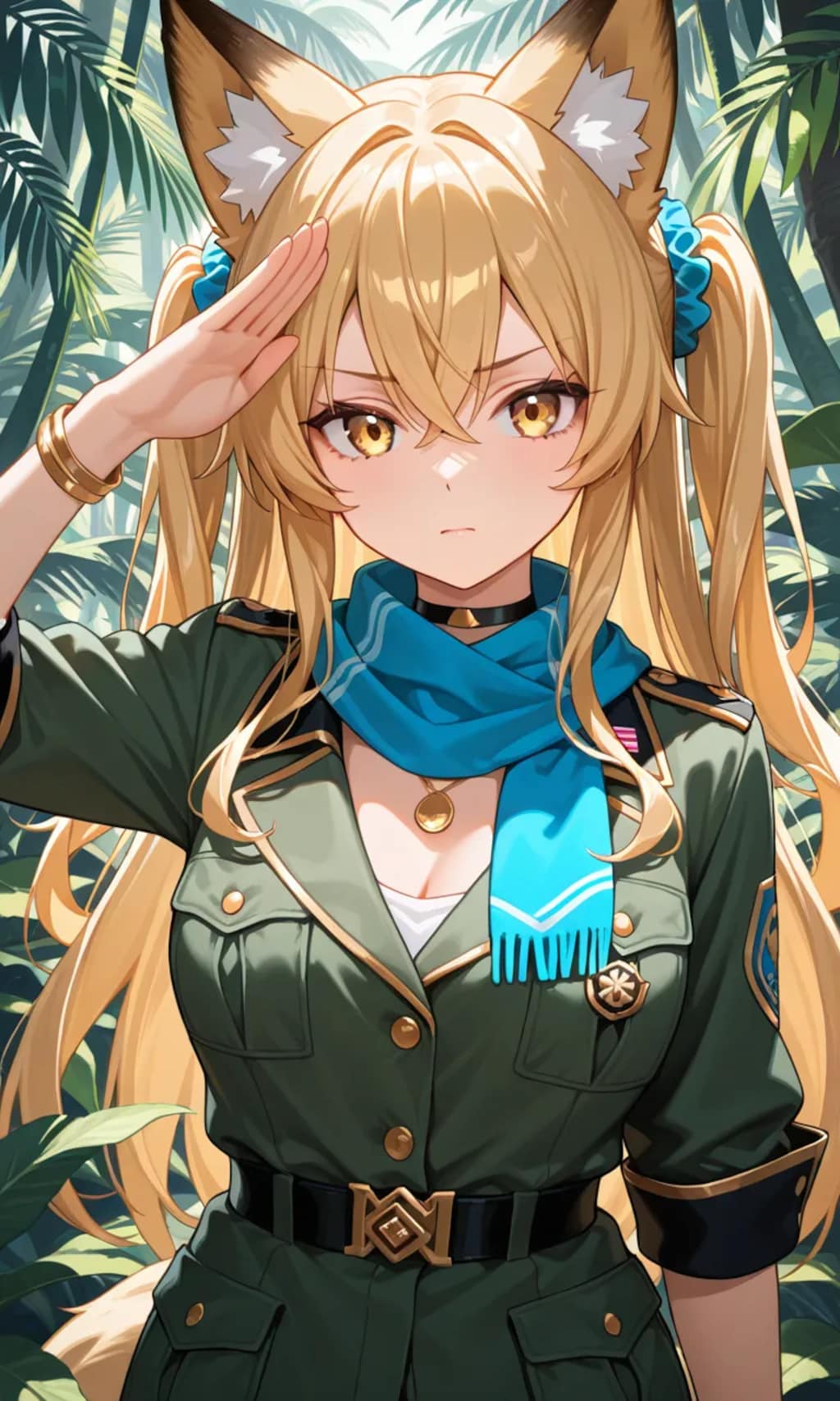敬礼！