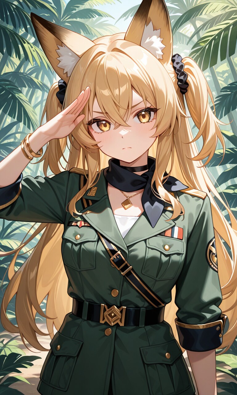 敬礼！
