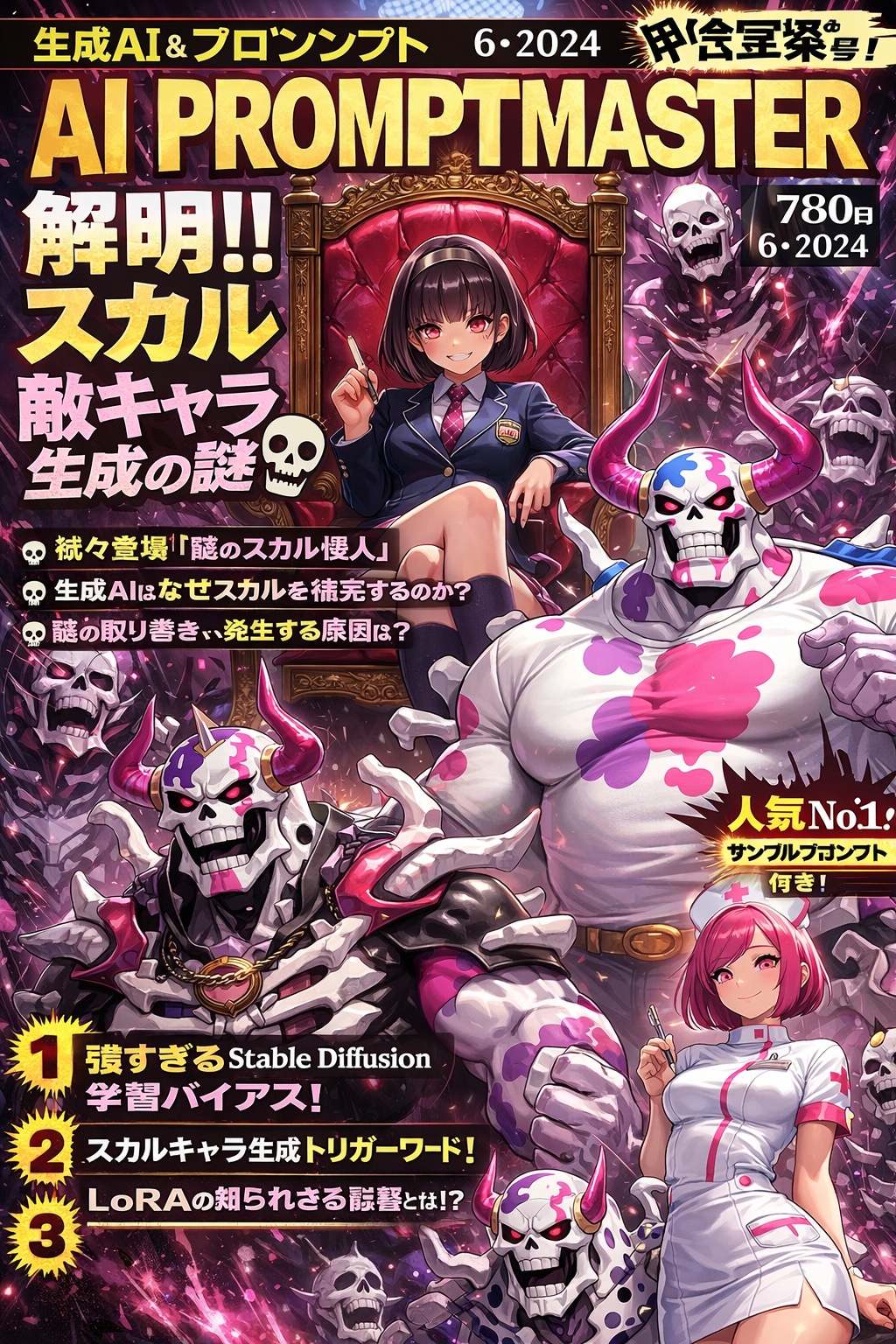 AI PROMPT MASTER〜解明スカルキャラ生成の謎〜