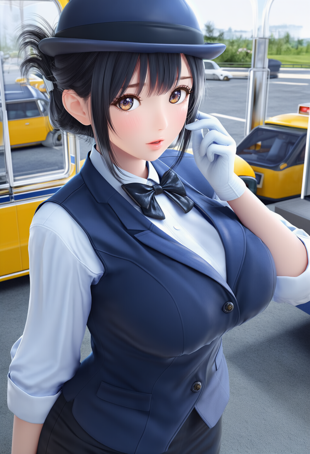 バスガイドさん