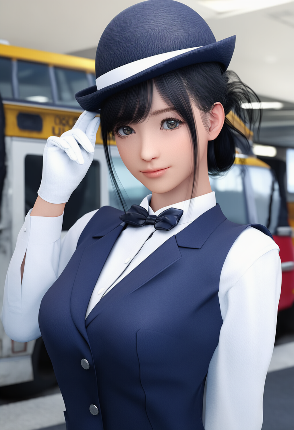 バスガイドさん