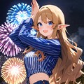 エルフなギャルと夏祭り 2枚目