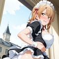 おしっこお漏らしチャレンジ【一〇いろは】(メイド) 3枚目