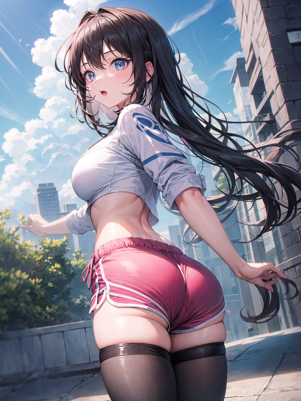 ランニング女子