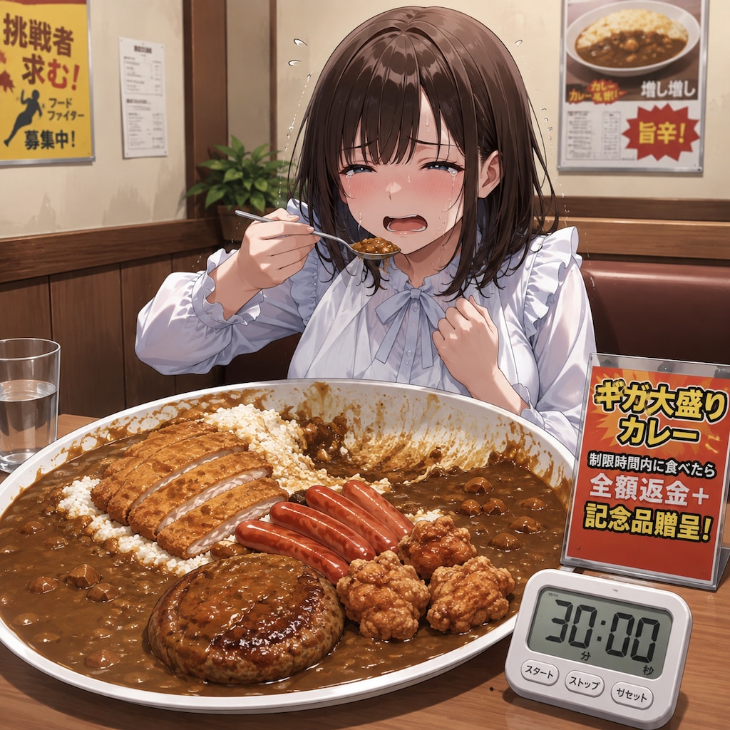 ギガ大盛りカレー
