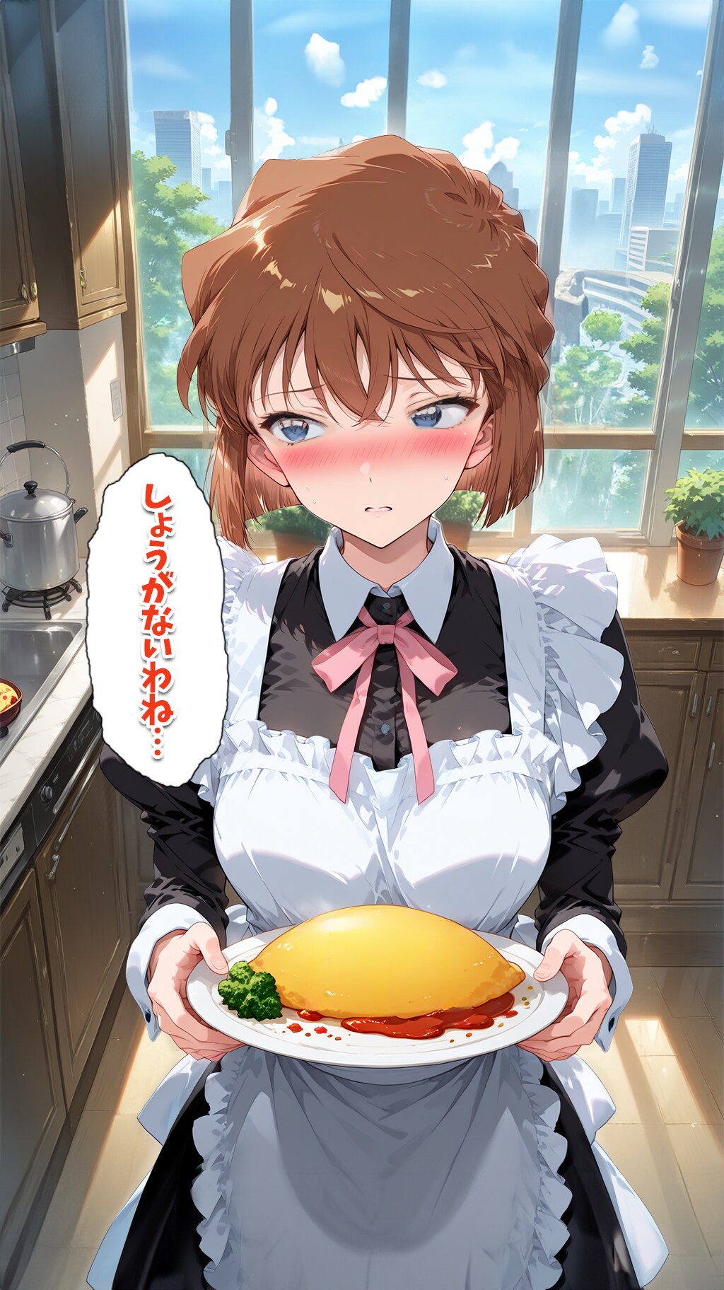 オムライス！4コマ漫画！