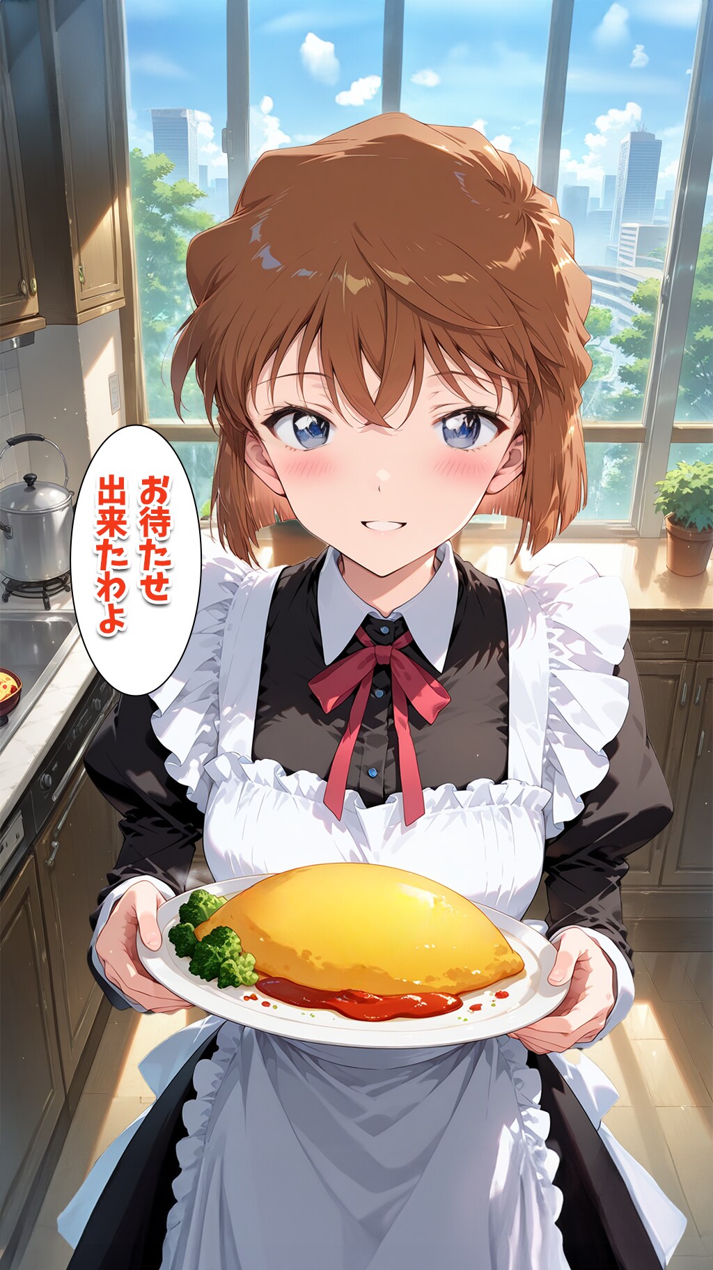 オムライス！4コマ漫画！