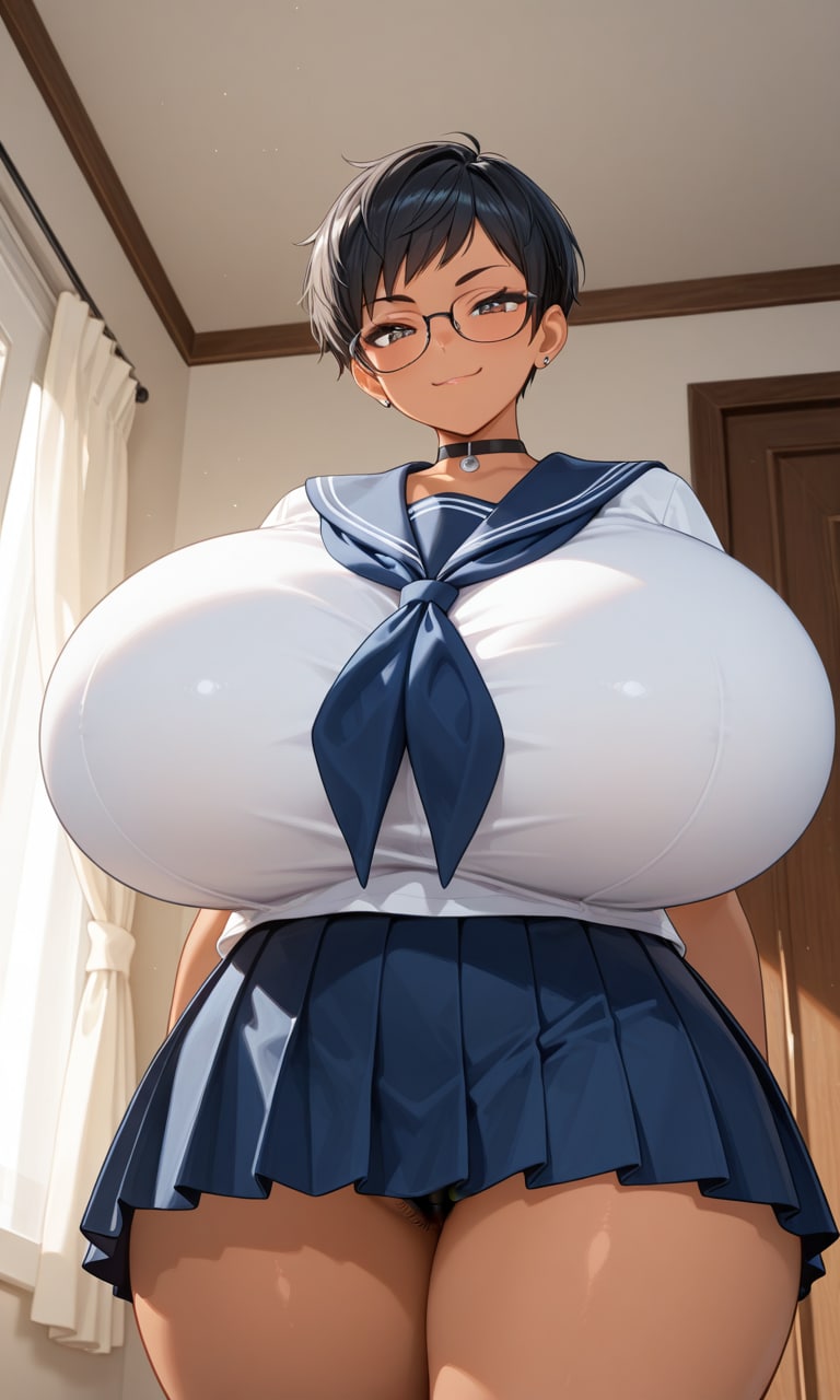 黒短髪幼馴染ちゃん