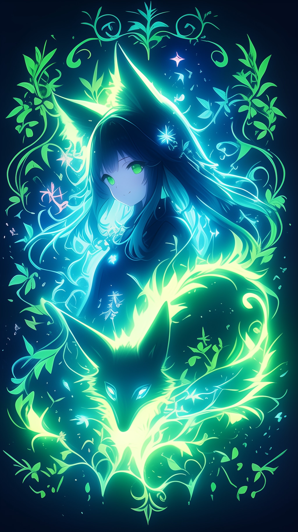 お狐様と狐の少女