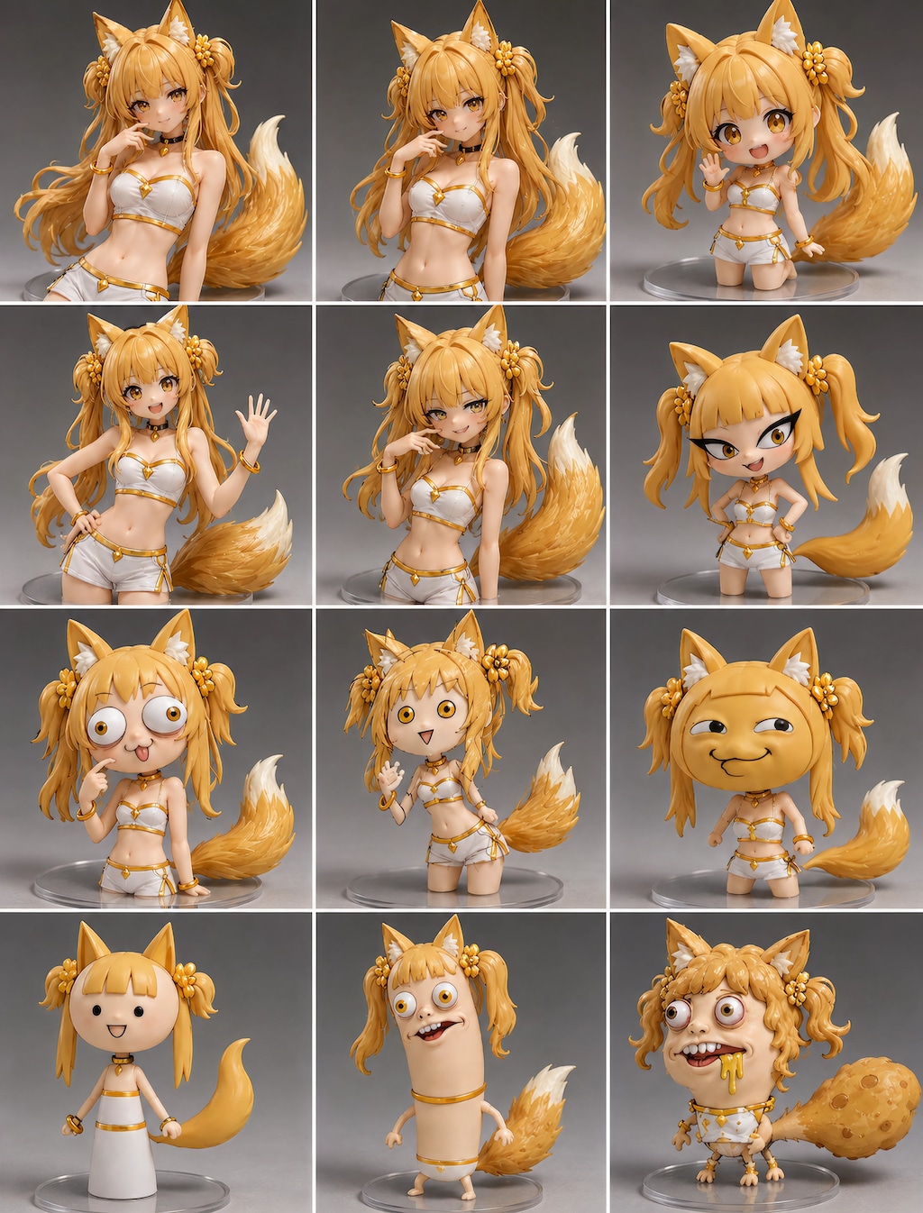 Twelve Faces of the Fox Idol