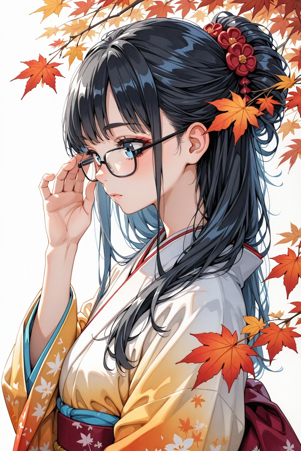 秋 | の人気AIイラスト・グラビア
