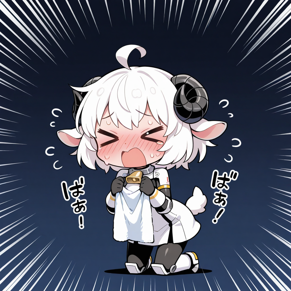 パワードスーツは暑いですぅ～！！