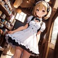 金髪ツインテメイド 3枚目