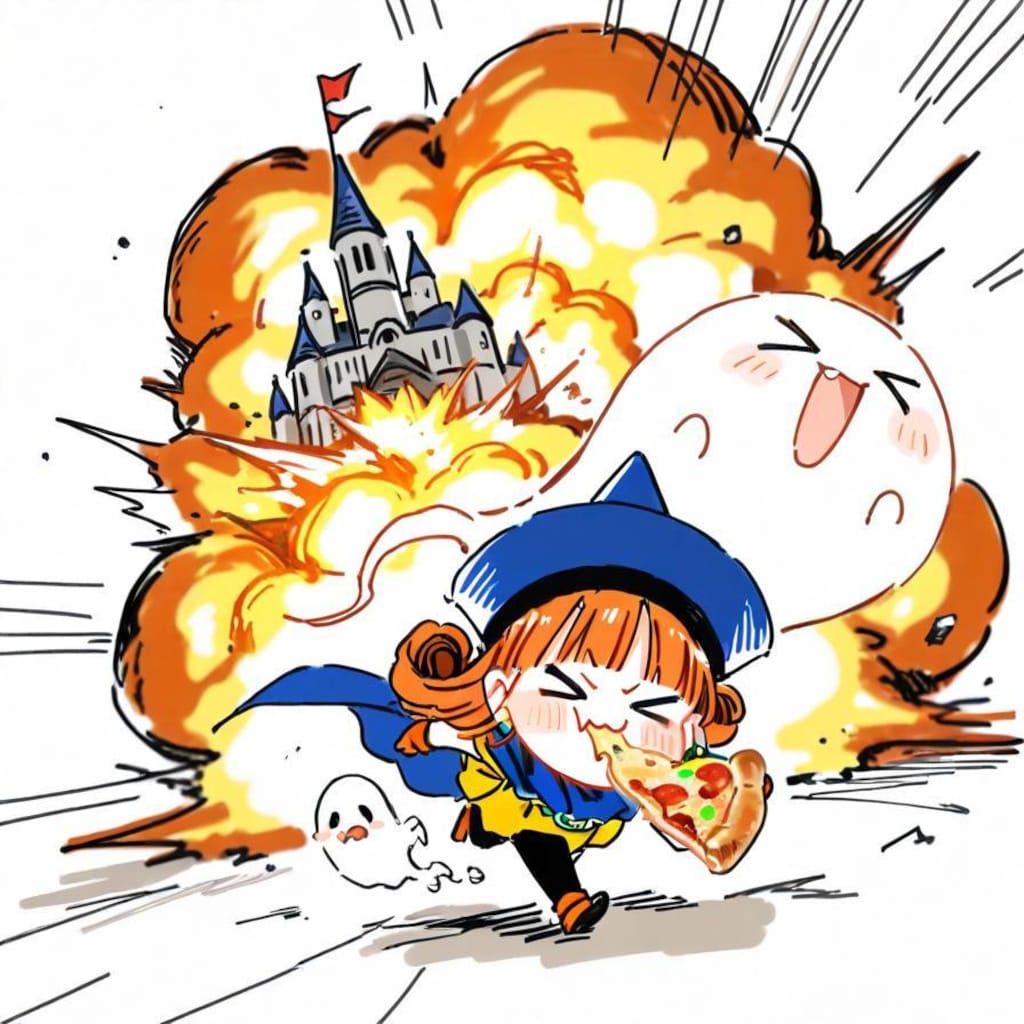 お ピ ッ ツ ァ 姫 の 冒 険 🍕💥💥💥