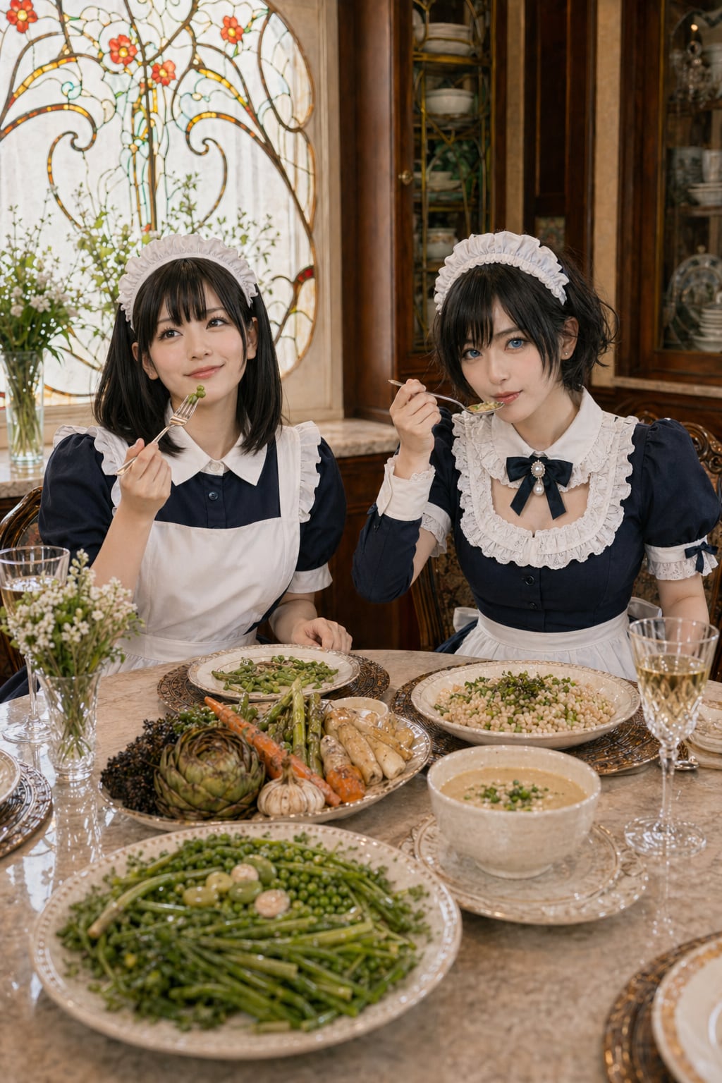 春野菜を使ったおもてなし
