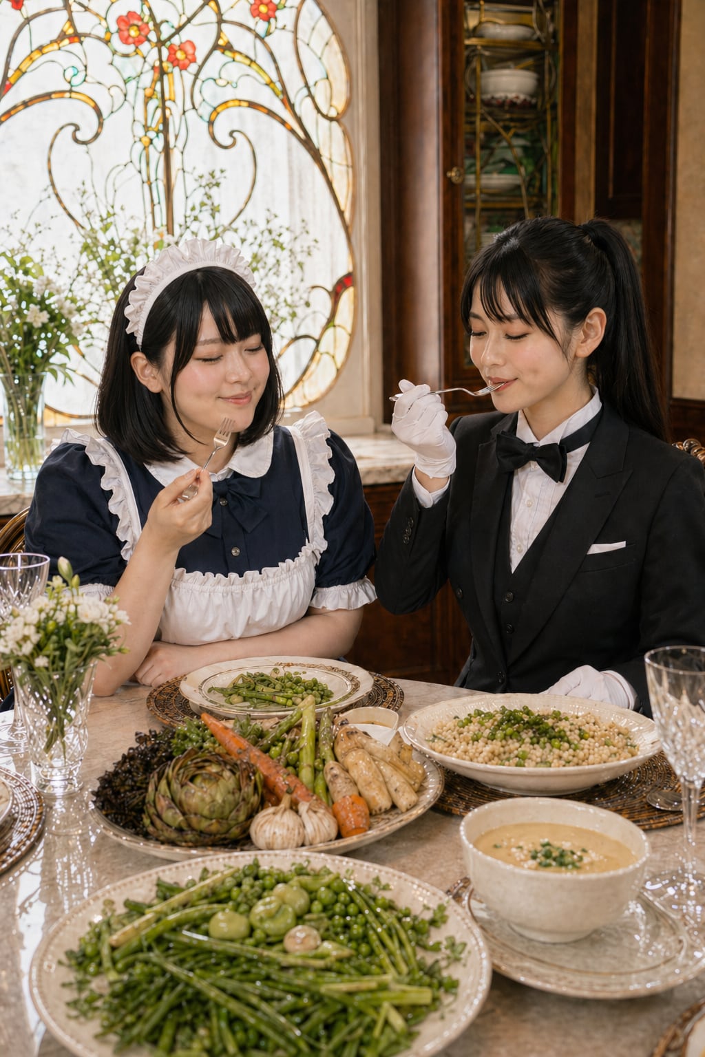 春野菜を使ったおもてなし