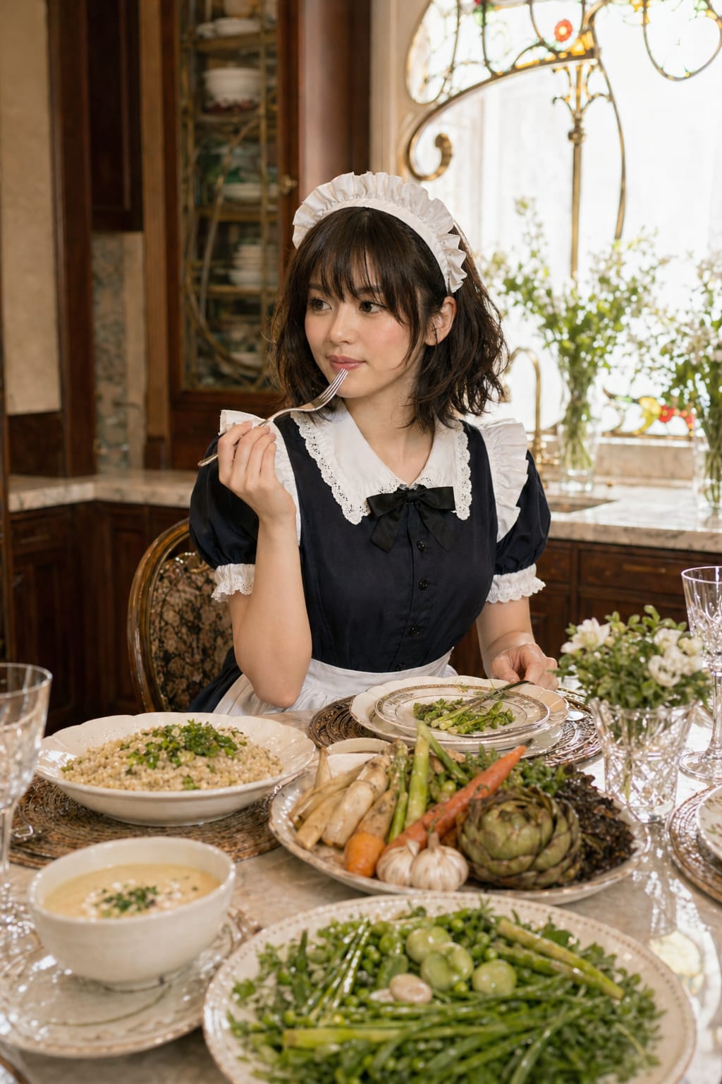 春野菜を使ったおもてなし