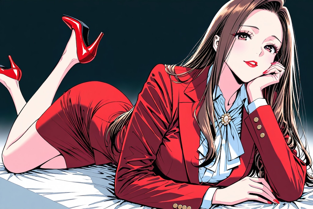 スーツ女子と聞いて