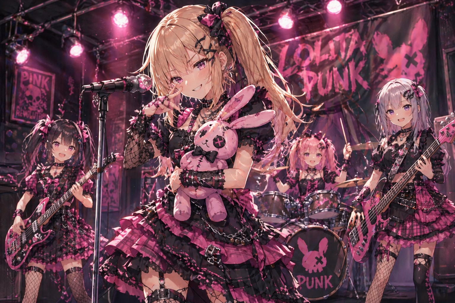 ロリーターPUNK♪ | の人気AIイラスト・グラビア