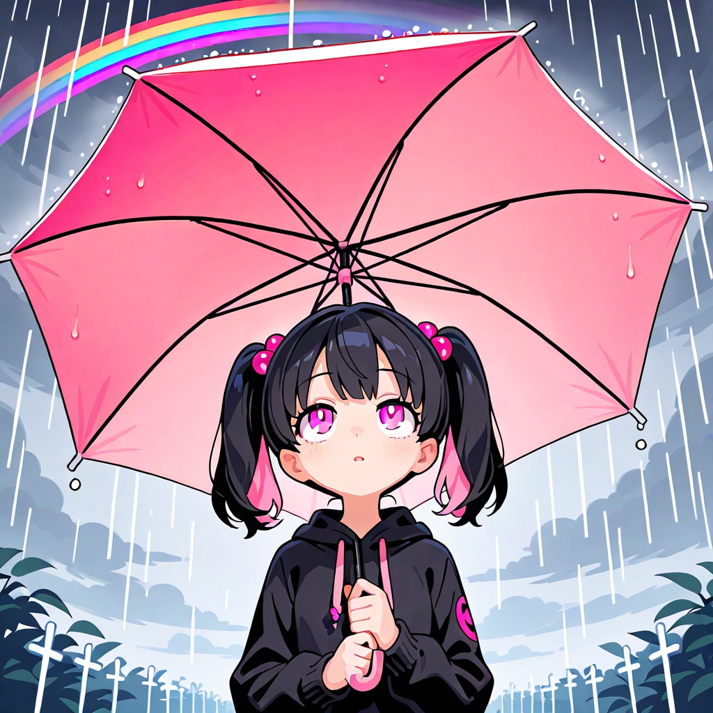 LILY、傘