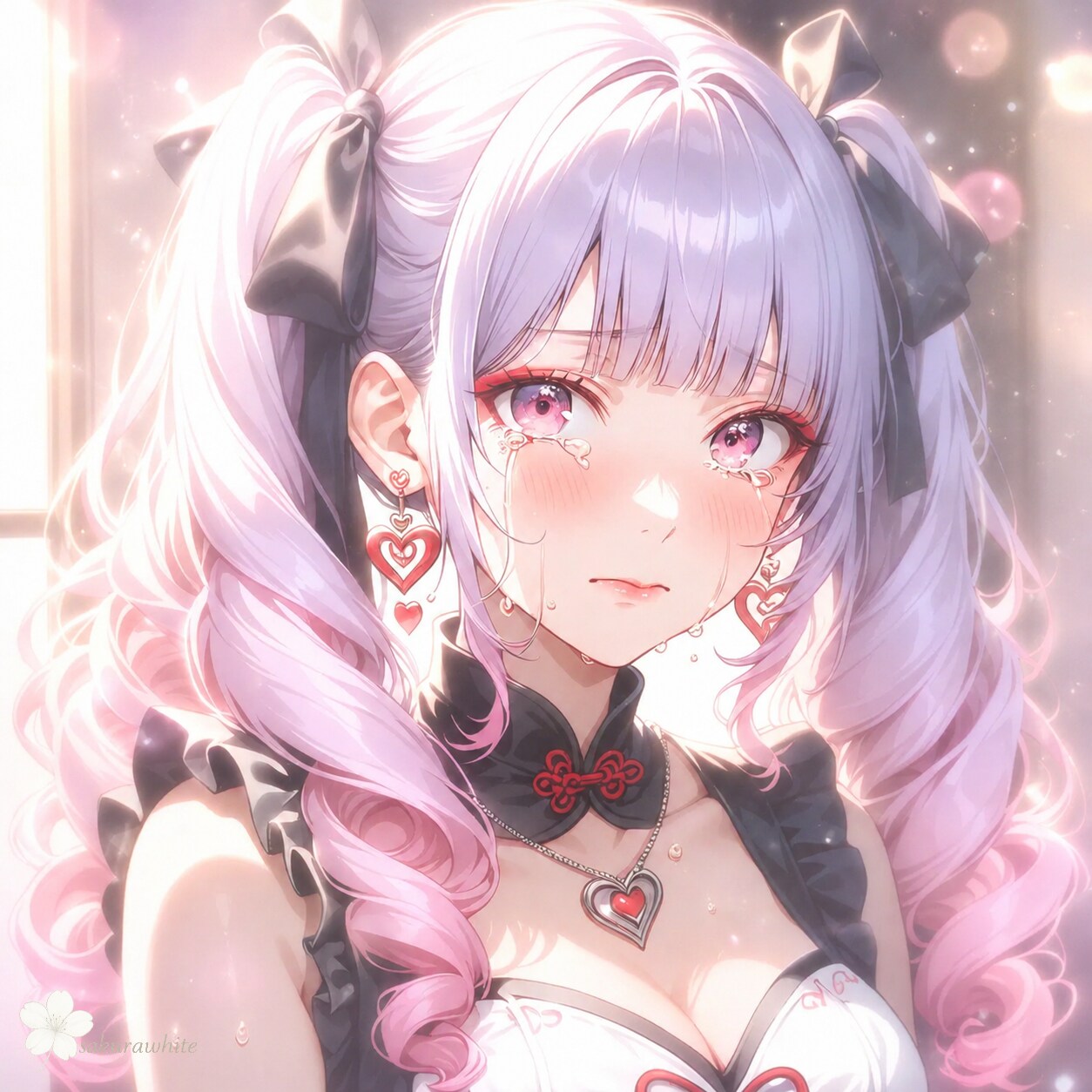 泣く