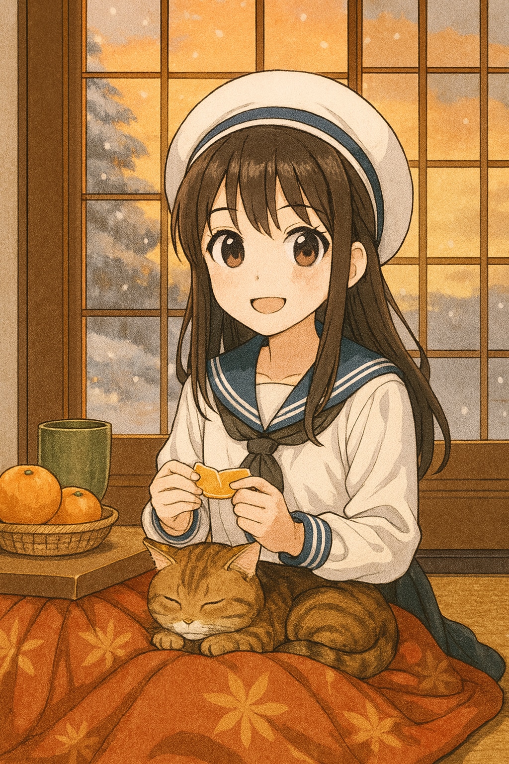 こたつでみかん | の人気AIイラスト・グラビア