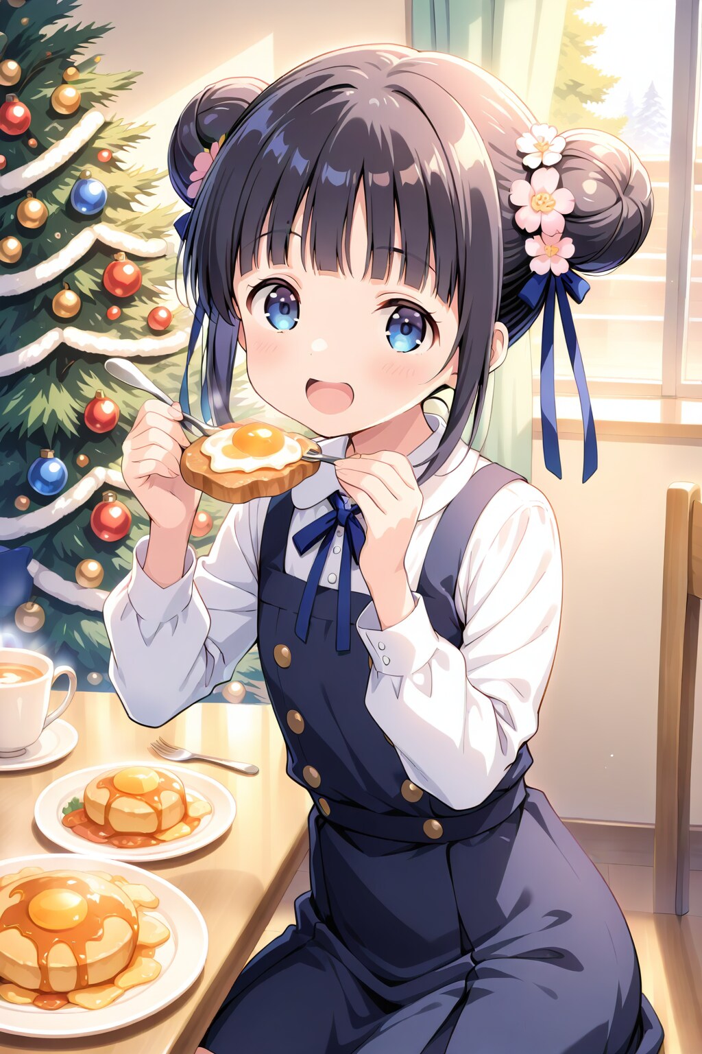 おだんごちゃん🍡✨と朝ごはん🍚✨　12/22