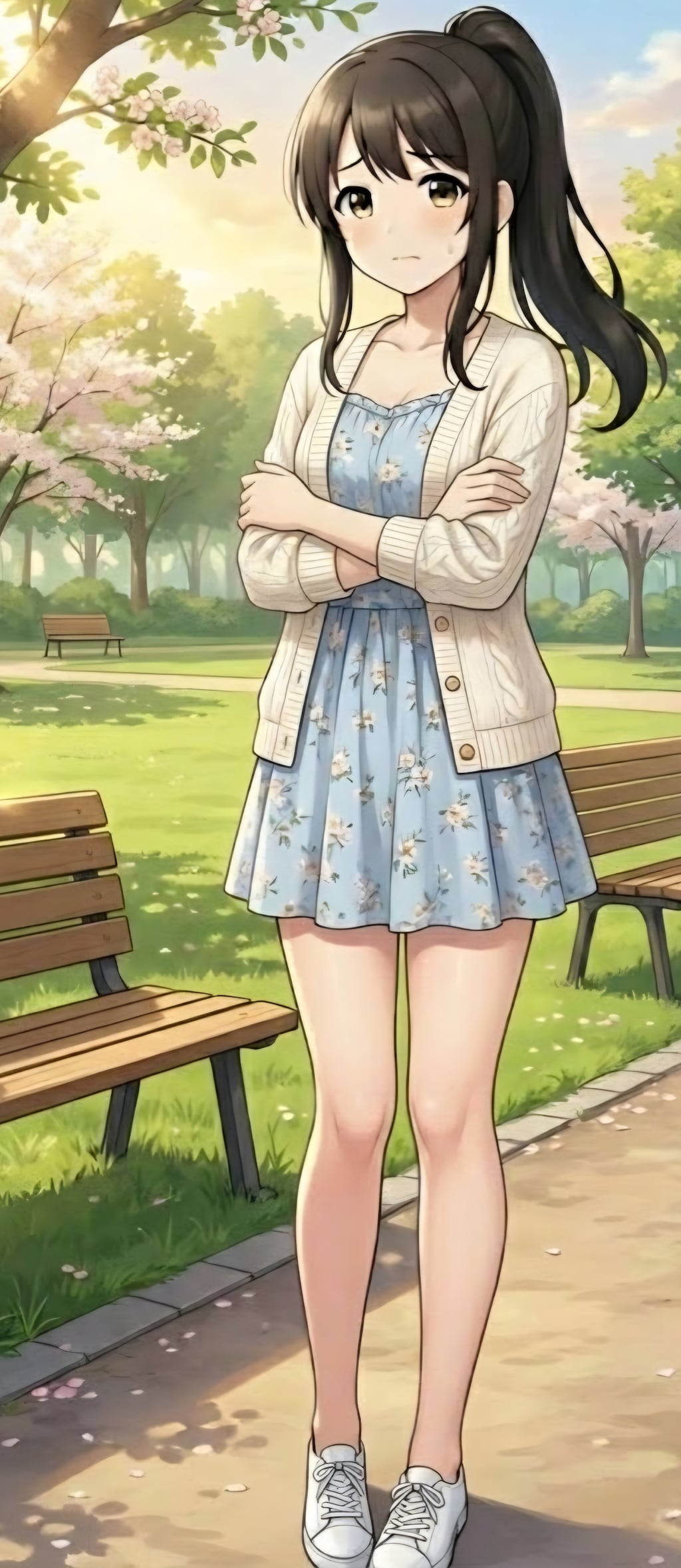 別に…怒ってませんけど…