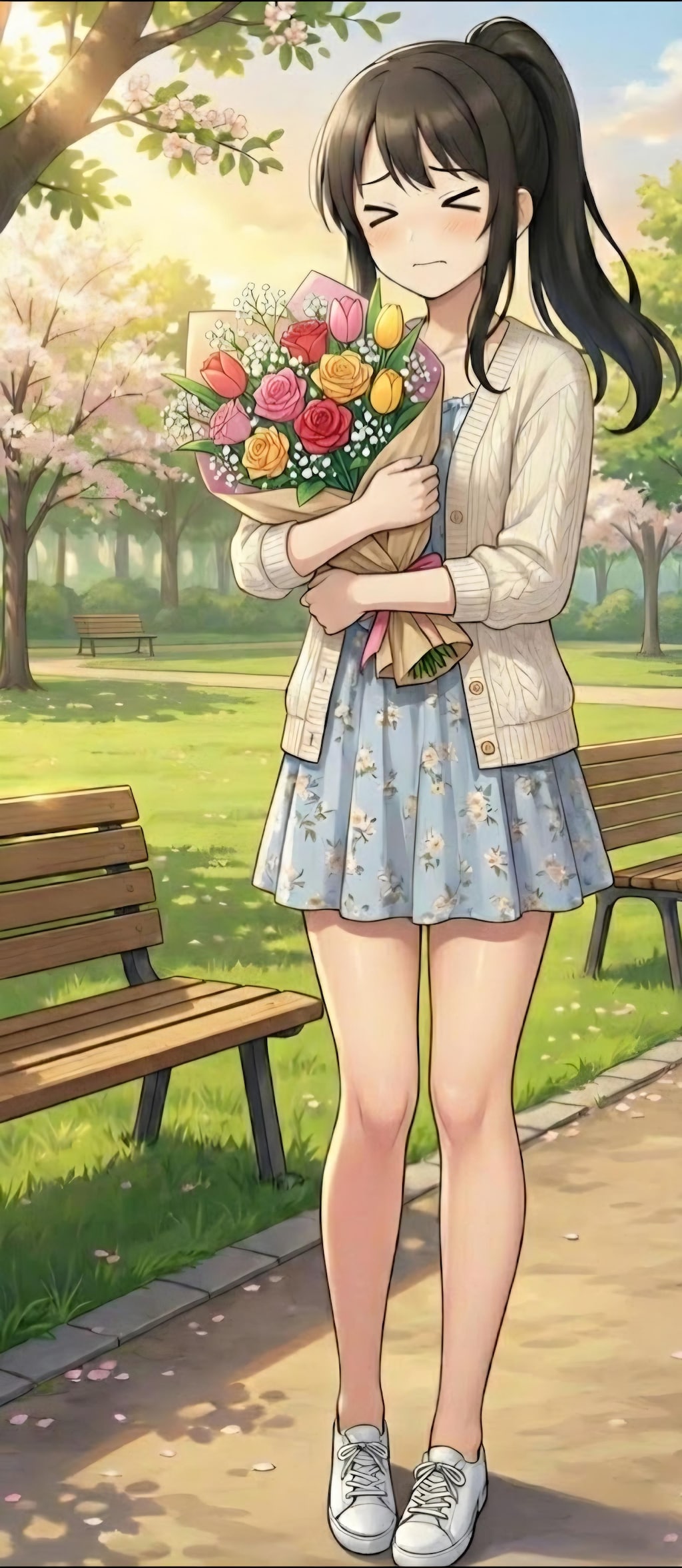 別に…怒ってませんけど…