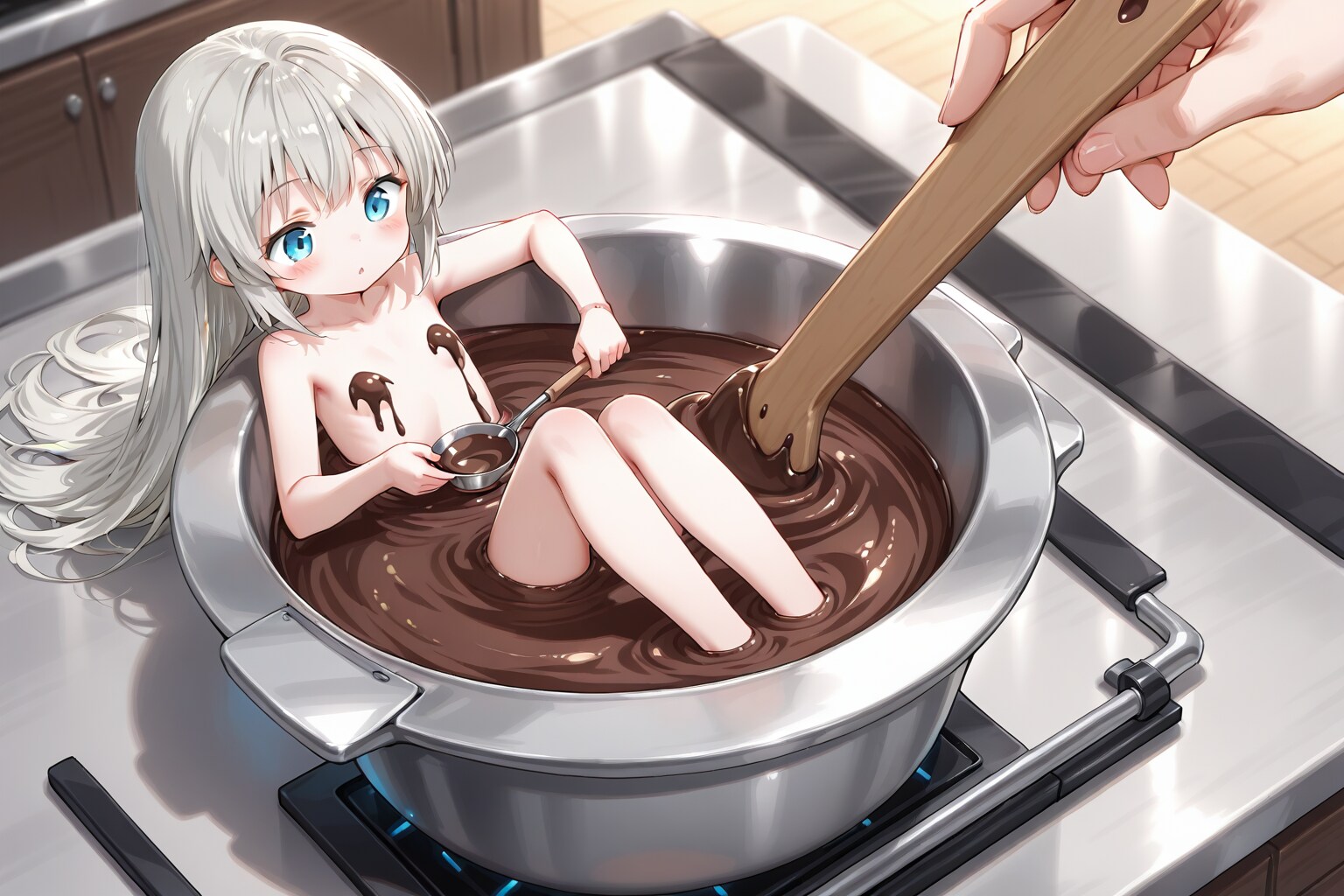 チョコ風呂の妖精