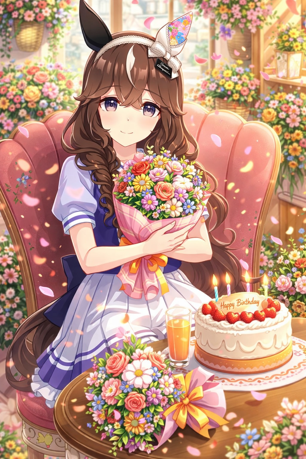 お誕生日のカレンブーケドール