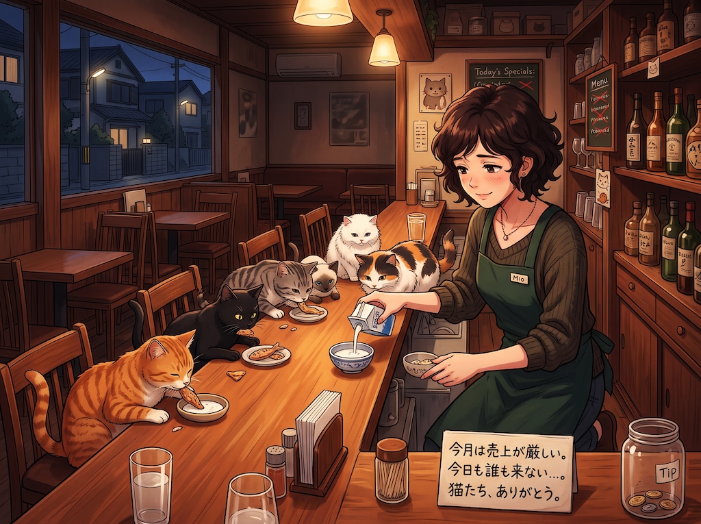 最後のお客さん