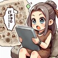 石器時代の読書 2枚目