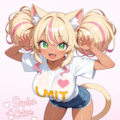 猫耳になってしまった桃ちゃん♡ 2枚目